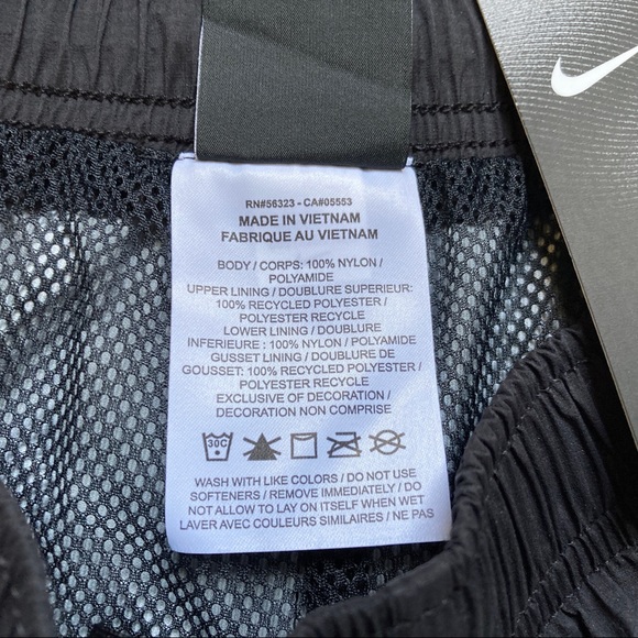 Nike Dri-Fit Black Men's Woven Runninng Reflective Pants AJ3639-010 - Picture 8 of 10